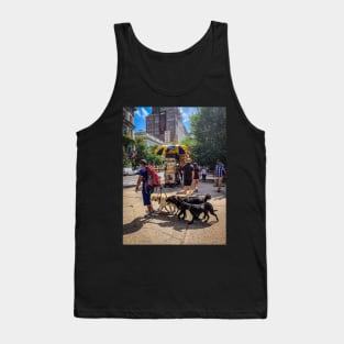 Dog Sitter, Central Park, Manhattan, New York City Tank Top